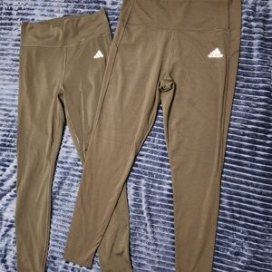 Adidas Black Leggings 2 Pair